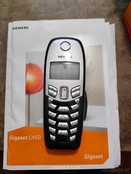 Bezdrátový telefon Siemens - 4