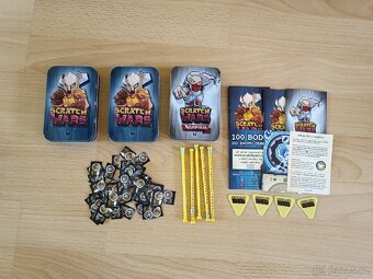 Sběratelský balíček Scratch Wars – originály 2017 - 2018 - 4
