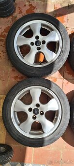 Pneumatiky 195/50 R15 + disky + šrouby - 4