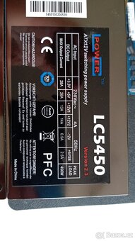 Zdroj POWER LC5450+2 ks rám DDR3 - 4