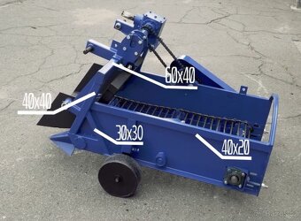 Dopravní pásový vyorávač brambor pro malotraktor GL24 - 4