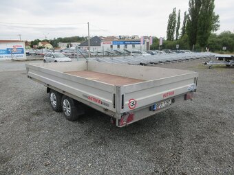 Bazarový nákladní přívěs DN 2,7T B2 4,17x2,10/0,35 - 4