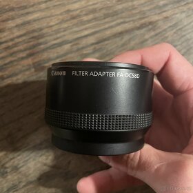 Canon PowerShot G15 adapter na filtr FA-DC58D - 4