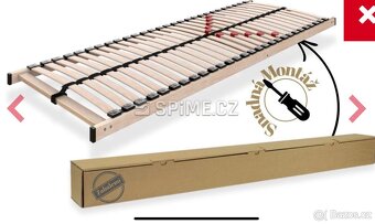 Prodám nový lamelový rošt LUX 90 × 200 cm – nerozbalený - 4