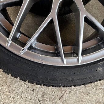 Alu kola AEZ 5x120 r18 zimní pneu 225/45 r18 - 4