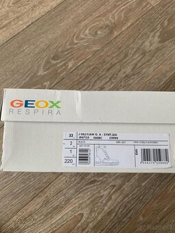 Prodám dívčí podzimní boty Geox vel. 33 - 4