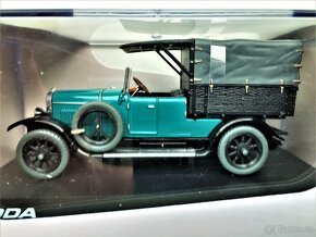 Model Laurin&Klement 110 Pick-up 1927 zelená Abrex 1/43 - 4