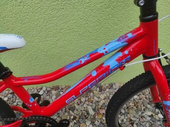 Značkové dětské kolo Superior 20 "(červená/modrá) - 4