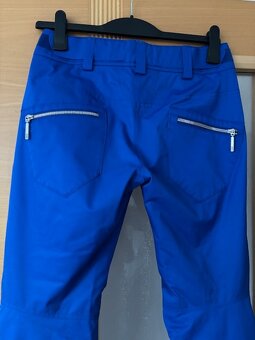 Nové dámské lyžařské kalhoty Descente modré, velikost 36 - 4