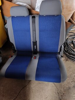 VW Caddy kompletní sedačky - 7 kusů - 4