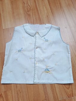Retro dětské křestní košilky - 4