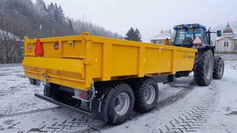 Traktorový návěs,Vlečka,Přívěs,Vlek za Traktor,Dumper 13t - 4