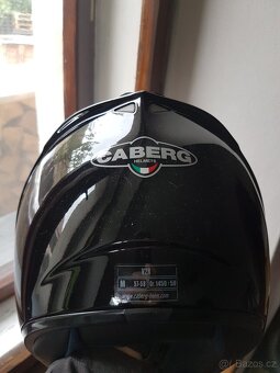Přilba CABERG Italy, použitá, ale dobrý stav. - 4