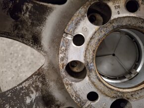 velmi lehká Alu kola mercedes 7Jx16 ET34 5x112 - 4