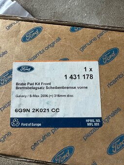 Originální kotouče Ford Smax 2.5 T - 4