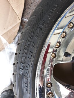 Alu kola DOTZ 4x100 R17 + letní pneu 205/40 ZR17 - 4