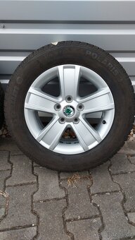 Alu kola 5x112 r15 originál Škoda Octavia II - 4
