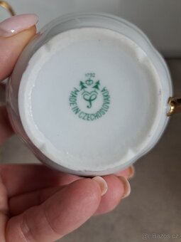 Porcelánový set na kávu -čaj - 4