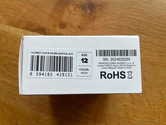 Niceboy One brushed black, size: 12 - 4