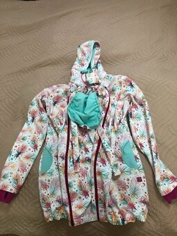 Nosící/těhotenská softshellová bunda - 4