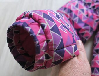 Zimní dívčí bunda zn. Lewro vel. 152-158 - 4