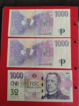 1000 kč s přitiskem - 4