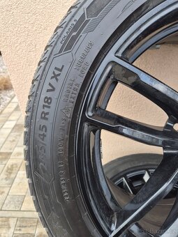 ORIGINÁL ALU R18 BMW M-SPORT ZIMNI PNEU BARUM POLARIS 5 - 4