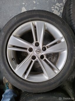 OPEL INSIGNIA original disky 5x115 R17 - 4