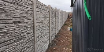 Montáže betonových plotů - 4