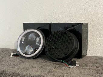 LED Svetla 143mm - Zetor (angel eyes) - 4