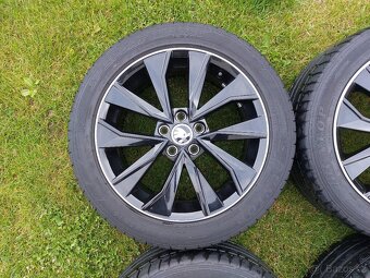 16" alu kola Škoda - FABIA III, RAPID + pneu Dunlop 215/45 - 4