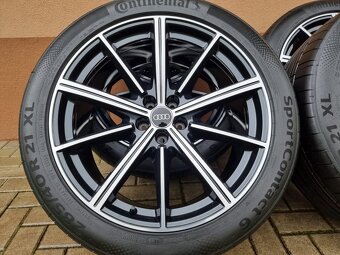 21″ 5×112 AUDI Q7 / SQ7 + 285/40R21 CONTINENTAL letné dot23 - 4