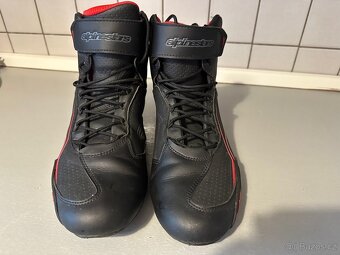 Boty na motorku Alpinestars Faster 3 RED - 4