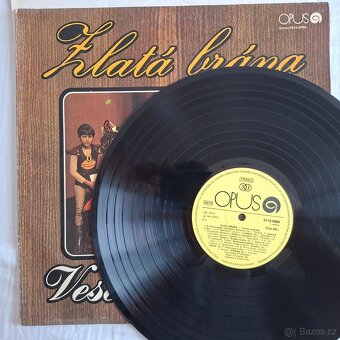 LP - Zlatá brána Veselé pesničky OPUS - 4