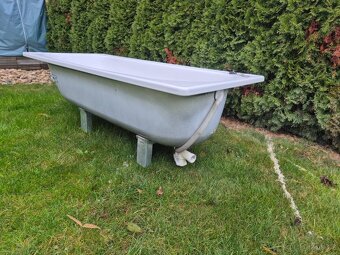 Plechová vana 160x70 s nožičkami - 4