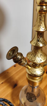 Vodní dýmka, mosazná - 4