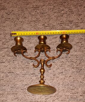 Mosazný svícen - 4