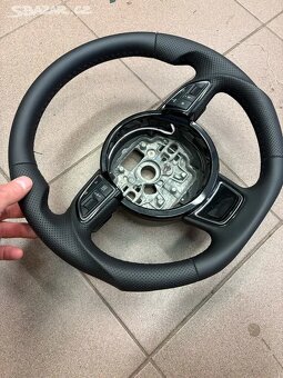 Renovovaný, tvarovaný volant Audi A6/C7 - 4