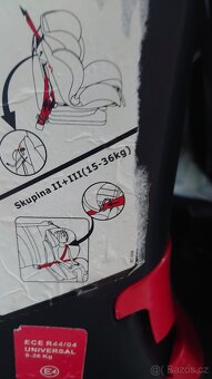 Prodám autosedačku CARRERA - 4
