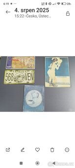 Plechové cedulky - 4