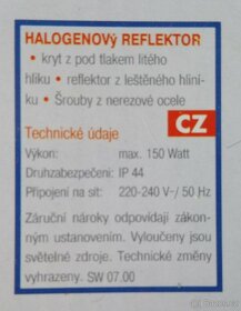 nový halogenový reflektor 150W - 4