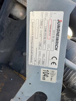 VZV ještěrka vozík nafta Jungheinrich DFG 50 CK 2002 - 4