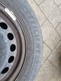 Plechové disky 6Jx15 H2 ET47 s pneu 195/65R15 91H - 4