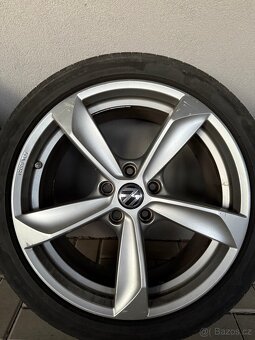 4x alu kola 5x112 18 + letní pneu 225/45 r18 - 4