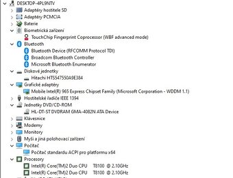 Lenovo R61,WIN 10,HDD 500GB,RAM 4GB,14 palců - 4
