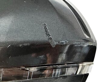 Levé zpětné zrcátko šedá metalíza LX7U Audi A6 4G allroad 13 - 4