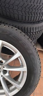 5x120 ..205 60 16 BMW nové zimní gumy i s disky - 4