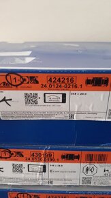 Nove kotouče ATE BMW řady X - 4