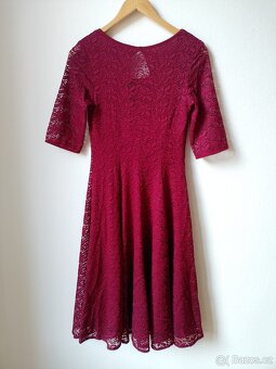 Krajkové šaty Eva Lhotáková - vel. 36 - jako nové - 4