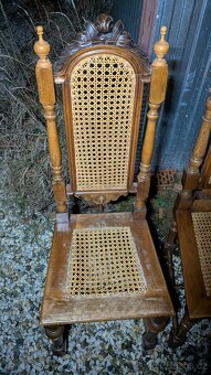 Židle - lidová renesance - 4